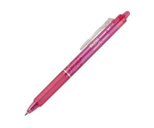 Stylo FriXion Ball Clicker Pilot encre gel rose 0,7 mm