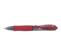 Stylo G-2 Pixie roller encre gel pointe moyenne bordeaux Pilot G