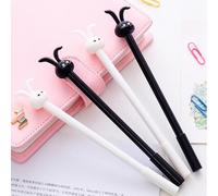 Stylo Gel À Longues Oreilles De Lapin, 2 Pièces/Lot, Amour Couple Ami, Cadeau Promotionnel, Papeterie Fournitures Scolaires Et De Bureau