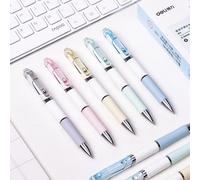 Stylo Gel À Pression 0.5mm, 2 Pièces/Lot, Stylo Neutre Pour Signature, Écriture Mécanique Lisse, Fourniture Scolaire Et De Bureau, Cadeau Promotionnel