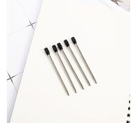 Stylo Gel Cristal En Métal, 70mm, 1.0mm, 20 Pièces/Lot, Recharge Lisse, Papeterie Officielle, Cadeau, Encre Bleue/Noire