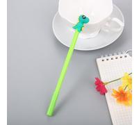 Stylo Gel Dinosaure Mignon Kawaii, 0.5mm, Encre Noire, Pour Signature, Fournitures D'écriture, Cadeau Promotionnel, 60 Pièces/Lot