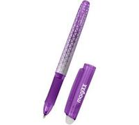 Stylo gel - Encre bleue effaçable - Rechargeable - Pointe moyenne - Avec gomme - Online MagiXX
