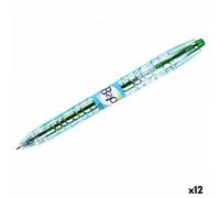 Stylo gel Pilot B2P Vert 0,4 mm (12 Unités)