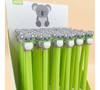 Stylo Gel Pour Signature, 0.5mm, 2 Pièces/Lot, Fourniture Scolaire Et De Bureau, Cadeau Promotionnel