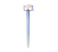 Stylo gel sur le thème du grill avec pointe de 0,5 mm à action torsadée pour étudiant, écrire, prendre des notes, l'école, le bureau, les créations à changement de couleur