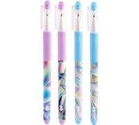 Stylo gomme avec grip, bleu (40pcs) HAPPY COLOR