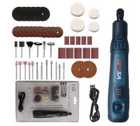 Stylo Graveur Électrique, Perceuse électrique, USB Rechargeable Trousse à Outils De Gravure, 50 Accessoires, 3 Vitesse Perceuse sans fil Mini pour Gravure, Perçage, Meulage, Polissage, Découpe