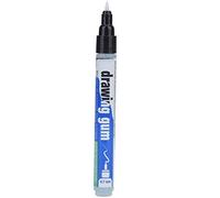 Stylo marqueur fluide de masquage , ligne continue de gomme à dessin lavable pour aquarelle