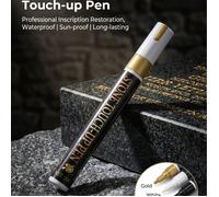 Stylo marqueur pour pierre tombale | Restaure le texte décoloré sur les pierres tombales et les surfaces en granit, résistant aux intempéries, à séchage rapide à base d'huile avec pointe fine, conçu p