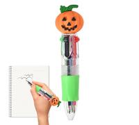 Stylo Multi-Encres Papeterie d'écriture rétractable lisse Halloween 4 en 1