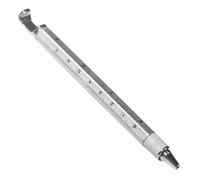 Stylo multi-outils - 5,59 x 0,39 x 0,43 pouces, construction en fer et cuivre, pour écran tactile utilitaire, outil d'ingénierie avec stylo à bille | Gadget multifonction pour téléphone portable Pe