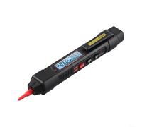 Stylo multimètre numérique professionnel avec pointe amovible pour mesurer la tension CA/CC et détection de fil sous tension neutre dans les environnements sombres