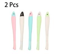 Stylo Neutre En Forme De Petit Poisson, 2 Pièces, Couleur Noire Assortie, Papeterie Créative, Mignon, Dessin Animé, Pour Étudiant, Personnalité, Fournitures De Bureau
