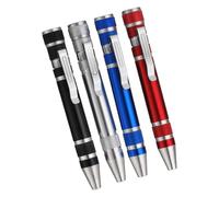 Stylo Outil Multifonction Tournevis Magnétique en Alliage D'aluminium | Léger et Ergonomique, Format Facile à Porter, Usage Double pour Maison et Réparation