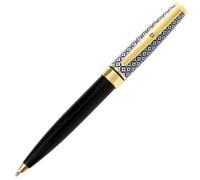 Stylo personnalisé initiale Black & Gold - D - Draeger