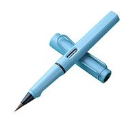 Stylo pinceau rempli de piston avec sac d'encre amovible Marqueurs rechargeables Stylo pinceau de calligraphie pour débutant Stylo-plume de peinture acrylique à l'huile d'aquarelle