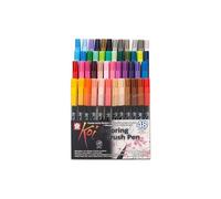 SAKURA crayon pinceau Koi Coloring Brush étui de 48 pièces