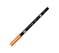 Tombow Stylo pinceau ABT Dual Brush Pen, 2 pointes, jaune chromé