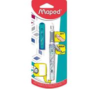Stylo Plume à encre à cartouche rechargeable - Maped - Design ergonomique et Belle écriture