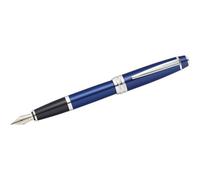 Stylo plume Bailey, laqué bleu, coffret cadeau