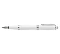 Stylo Plume Bailey Light Laque Blanche Plume M Coffret Cadeau