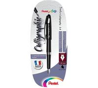 Stylo plume calligraphie - PENTEL - TRC1-14A - Pointe 1 4mm - Plume Large - Non Rechargeable