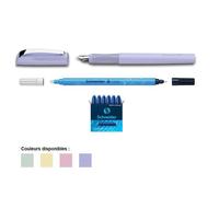 Stylo plume Ceod Colour Schneider pointe médium cartouche et effaceur