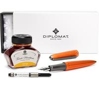 Stylo plume Diplomat Aero orange avec encre, épaisseur M