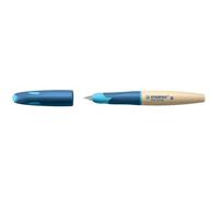 Stylo plume EASYbirdy Timber L, gaucher, bleu
