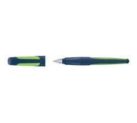 Stylo plume EASYbuddy M, droitier, bleu acier/lime