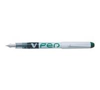 Pilot Pen Stylo plume V-Pen effaçable, vert