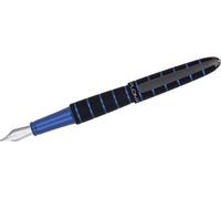 Stylo plume Elox, anneau noir/bleu.