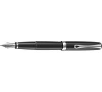 Stylo plume Excellence A2, laque noir, plume moyenne, 1 pièce