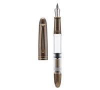 Stylo plume "Extra Fein", laiton rétro, acrylique, plume à piston