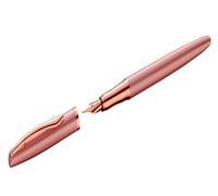 Stylo plume - Jazz Noble Elegance P36 - Rose - Plume acier inoxydable - Remplissage cartouches