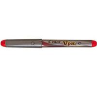 Stylo plume jetable V-Pen SVP-4M rouge Paquet de 12 pièces