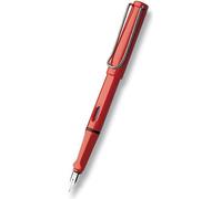Stylo plume Lamy Safari, rouge brillant, pointe EF