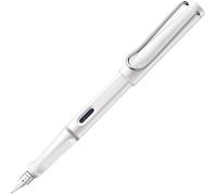Stylo plume - Mine extra-fine EF - Droitier - LAMY - Safari - Blanc - Rechargeable
