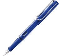 Stylo plume - Mine moyenne - Gaucher - LAMY - Safari - Bleu - Rechargeable