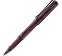 Stylo plume - Mine moyenne M - Droitier - LAMY - Safari - Rouge foncé - Rechargeable