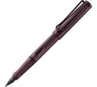 Stylo plume - Mine moyenne M - Droitier - LAMY - Safari - Rouge foncé - Rechargeable