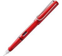 Stylo plume - Mine moyenne M - Gaucher - LAMY - Safari - Rouge - Rechargeable