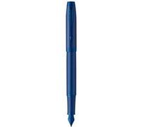 Parker – Stylo plume IM Monochrome – Plume M – Bleu – étui cadeau