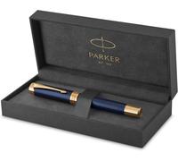 Stylo plume Parker Duofold Prestige, plume de taille moyenne, finition palladium