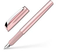 Schneider - Stylo-plume Ceod Shiny - plume M, droitier/gaucher, cartouche bleu roi - rose poudré