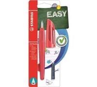 Stylo plume Stabilo Easybuddy pour tous Rouge et corail Rouge G