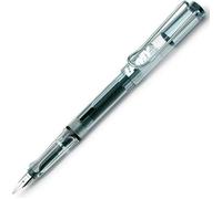 Stylo plume transparent rechargeable - LAMY - Modèle Vista - Plume acier EF - Corps en plastique ABS transparent