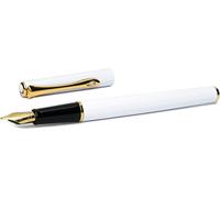 Stylo plume Traveller snowwhite doré, épaisseur M