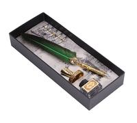 Stylo plume - Vintage - Acier inoxydable - Écriture fluide - Résistant à l'usure - Rechargeable